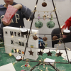 In diesem Jahr endlich wieder:  Viele Besucher beim Weihnachtsbasar des WHG